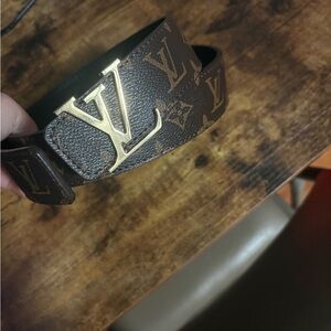 Designer Monogram Brown Belt